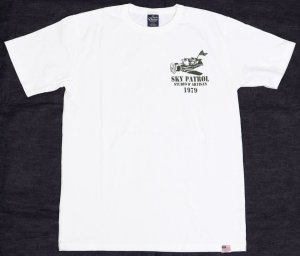 画像: 「STUDIO D'ARTISAN/ステュディオ・ダ・ルチザン」SKY PATROL　プリントＴシャツ【ホワイト】