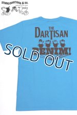 画像: 「STUDIO D'ARTISAN/ステュディオ・ダ・ルチザン」THE DARTISAN　DENIM!　プリントＴシャツ【ターコイズ】