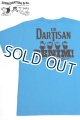 画像: 「STUDIO D'ARTISAN/ステュディオ・ダ・ルチザン」THE DARTISAN　DENIM!　プリントＴシャツ【ターコイズ】