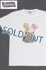 画像: 「Pherrow's/フェローズ」ice cream プリントTシャツ　PTシリーズ【ホワイト】