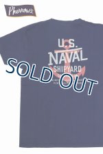 画像: 「Pherrow's/フェローズ」U.S.NAVAL プリントTシャツ　PTシリーズ【S・ネイビー】