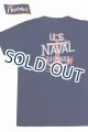 画像: 「Pherrow's/フェローズ」U.S.NAVAL プリントTシャツ　PTシリーズ【S・ネイビー】