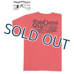 画像: 「STUDIO D'ARTISAN/ステュディオ・ダ・ルチザン」QUALITY CLOTHING　吊り編みプリントＴシャツ【レッド】