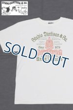 画像: 「STUDIO D'ARTISAN/ステュディオ・ダ・ルチザン」RAILWAYGARMENT　吊り編みプリントＴシャツ【ホワイト】