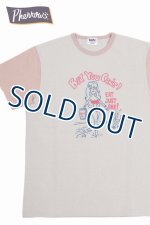 画像: 「Pherrow's/フェローズ」BET YOU CAN'T 2トーンＴシャツ【ライトグレー】