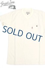 画像: 「graphzero/グラフゼロ」ポケット付きVネックTシャツ【生成】