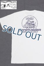 画像: 「STUDIO D'ARTISAN/ステュディオ・ダ・ルチザン」denim rider プリントＴシャツ【ホワイト】