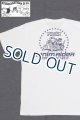 画像: 「STUDIO D'ARTISAN/ステュディオ・ダ・ルチザン」denim rider プリントＴシャツ【ホワイト】