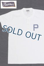 画像: 「Pherrow's/フェローズ」P ヘンリーネックプリントＴシャツ【ホワイト】