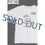 画像: 「FREE RAGE/フリーレイジ」WEST VIRGINIA プリントリサイクルコットンTシャツ【ホワイト】