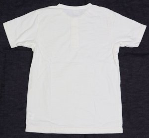 画像: 「Rafel/ラーフル」吊り編み天竺ヘンリーネックTシャツ【ホワイト】