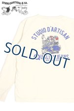 画像: 「STUDIO D'ARTISAN/ステュディオ・ダ・ルチザン」A WAY OF LIFE長袖プリントＴシャツ【ベージュ】
