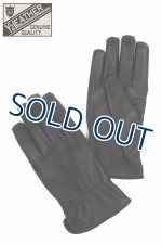 画像: 「Y'2 LEATHER/Y'2レザー」ディアスキンショートグローブ【ブラック】