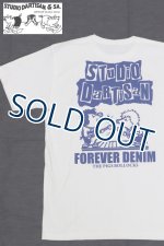 画像: 「STUDIO D'ARTISAN/ステュディオ・ダ・ルチザン」FOREVER DENIM プリントＴシャツ【ホワイト】