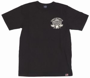 画像: 「STUDIO D'ARTISAN/ステュディオ・ダ・ルチザン」THE BEST ON EARTH プリントＴシャツ【ブラック】