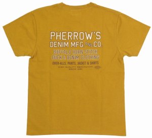 画像: 「Pherrow's/フェローズ」PHERROW’S DENIM　PTシリーズ【ダークマスタード】