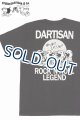 画像: 「STUDIO D'ARTISAN/ステュディオ・ダ・ルチザン」ROCK’N ROLL LEGEND プリントＴシャツ【ブラック】