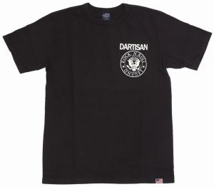 画像: 「STUDIO D'ARTISAN/ステュディオ・ダ・ルチザン」ROCK’N ROLL LEGEND プリントＴシャツ【ブラック】