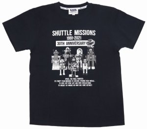 画像: 「Pherrow's/フェローズ」SHUTTLE MISSIONS プリントTシャツ PTシリーズ【Sブラック】