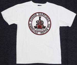 画像: 「STUDIO D'ARTISAN/ステュディオ・ダ・ルチザン」SD PRODUCTS 吊り編みプリントＴシャツ【ホワイト】