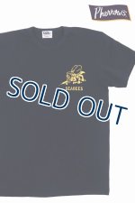 画像: 「Pherrow's/フェローズ」SEABEES プリントＴシャツPTJシリーズ【S・ブラック】