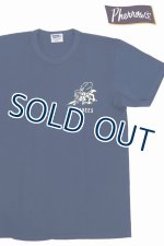 画像: 「Pherrow's/フェローズ」SEABEES プリントＴシャツPTJシリーズ【S・ブルー】