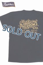 画像: 「Pherrow's/フェローズ」THE DENIMWEAR プリントＴシャツPTJシリーズ【S・ブラック】