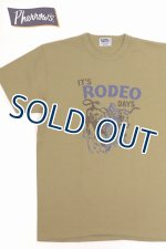 画像: 「Pherrow's/フェローズ」IT'S RODEO DAYS プリントＴシャツPTJシリーズ【L・オリーブ】