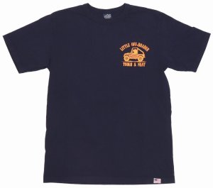 画像: 「STUDIO D'ARTISAN/ステュディオ・ダ・ルチザン」TOUGH&NEAT プリントＴシャツ【ネイビー】