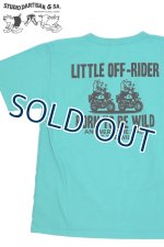 画像: 「STUDIO D'ARTISAN/ステュディオ・ダ・ルチザン」BONE TO BE WILD プリントＴシャツ【エメラルド】