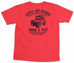 画像: 「STUDIO D'ARTISAN/ステュディオ・ダ・ルチザン」TOUGH&NEAT プリントＴシャツ【レッド】