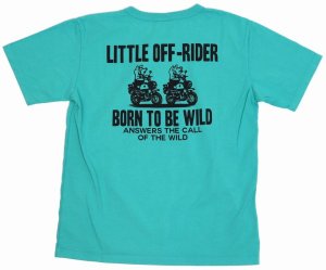 画像: 「STUDIO D'ARTISAN/ステュディオ・ダ・ルチザン」BONE TO BE WILD プリントＴシャツ【エメラルド】