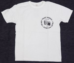 画像: 「UES/ウエス」CAMERA  プリントTシャツ【ホワイト】