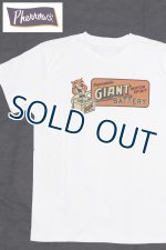 画像: 「Pherrow's/フェローズ」GIANT BATTERY プリントTシャツ PTシリーズ【ホワイト】