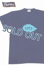 画像: 「Pherrow's/フェローズ」LOY'S プリントＴシャツPTJシリーズ【G・ネイビー】