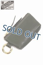 画像: 「Y'2 LEATHER/Y'2レザー」ホースハイドキーポーチ【オリーブ】