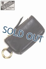 画像: 「Y'2 LEATHER/Y'2レザー」ホースハイドキーポーチ【ブラウン】