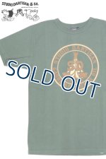 画像: 「STUDIO D'ARTISAN/ステュディオ・ダ・ルチザン」SD PRODUCTS 吊り編みプリントＴシャツ【グリーン】