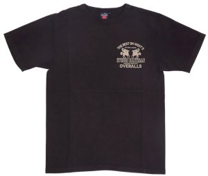 画像: 「STUDIO D'ARTISAN/ステュディオ・ダ・ルチザン」THE BEST ON WEST’S 吊り編みプリントＴシャツ【ブラック】