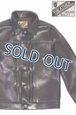画像: 「Y'2 LEATHER/Y'2レザー」エコホース1stタイプジャケット【ブラック】