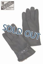 画像: 「Y'2 LEATHER/Y'2レザー」ディアスキンロンググローブ【ブラック】