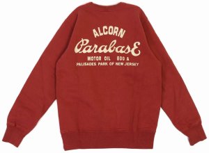 画像: 「UES/ウエス」ALCORN プリントスウェット【レッド】