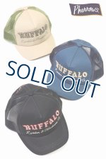 画像: 「Pherrow's/フェローズ」BUFFALO ショートブリムメッシュキャップ【3カラーあり】