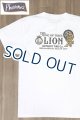 画像: 「Pherrow's/フェローズ」LION プリントTシャツ PTシリーズ【ホワイト】