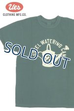 画像: 「UES/ウエス」WATERING CAN  プリントTシャツ【グリーン】