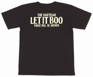 画像: 「STUDIO D'ARTISAN/ステュディオ・ダ・ルチザン」LET IT BOO プリントＴシャツ【ブラック】