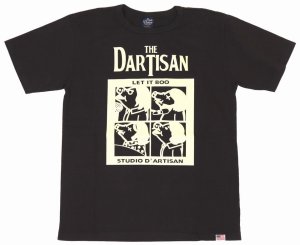 画像: 「STUDIO D'ARTISAN/ステュディオ・ダ・ルチザン」LET IT BOO プリントＴシャツ【ブラック】