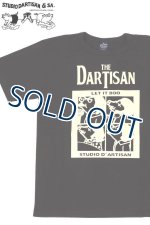 画像: 「STUDIO D'ARTISAN/ステュディオ・ダ・ルチザン」LET IT BOO プリントＴシャツ【ブラック】