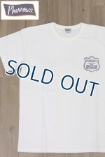 画像: 「Pherrow's/フェローズ」イーグルロゴプリントTシャツ PMTシリーズ【ホワイト】