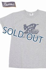 画像: 「Pherrow's/フェローズ」RULE プリントTシャツ PMTシリーズ【杢グレー】